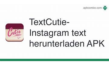 TextCutie-Instagram text for Android - Download the APK from habererciyes